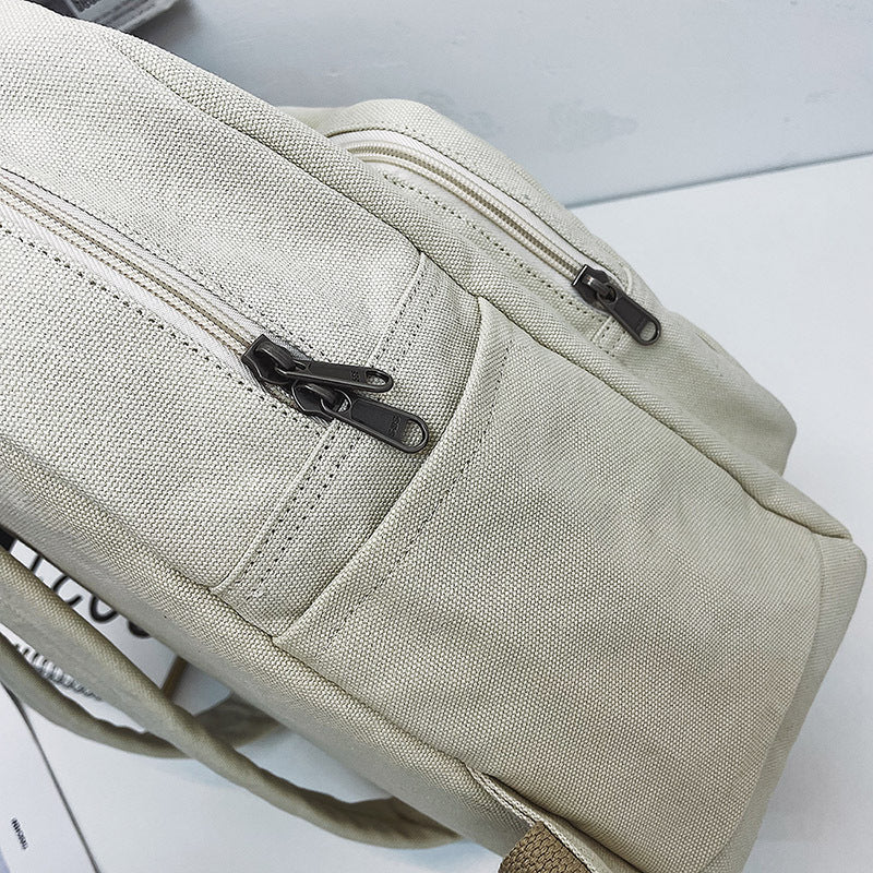 Leinen Rucksack Unisex