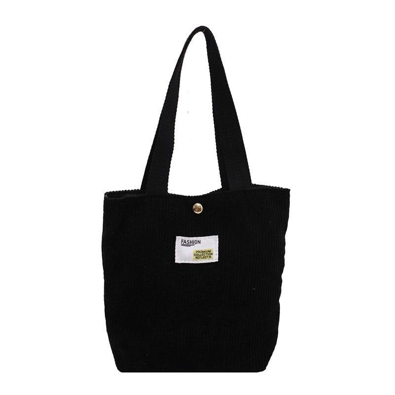 Buylor Damen Cord Schultertasche