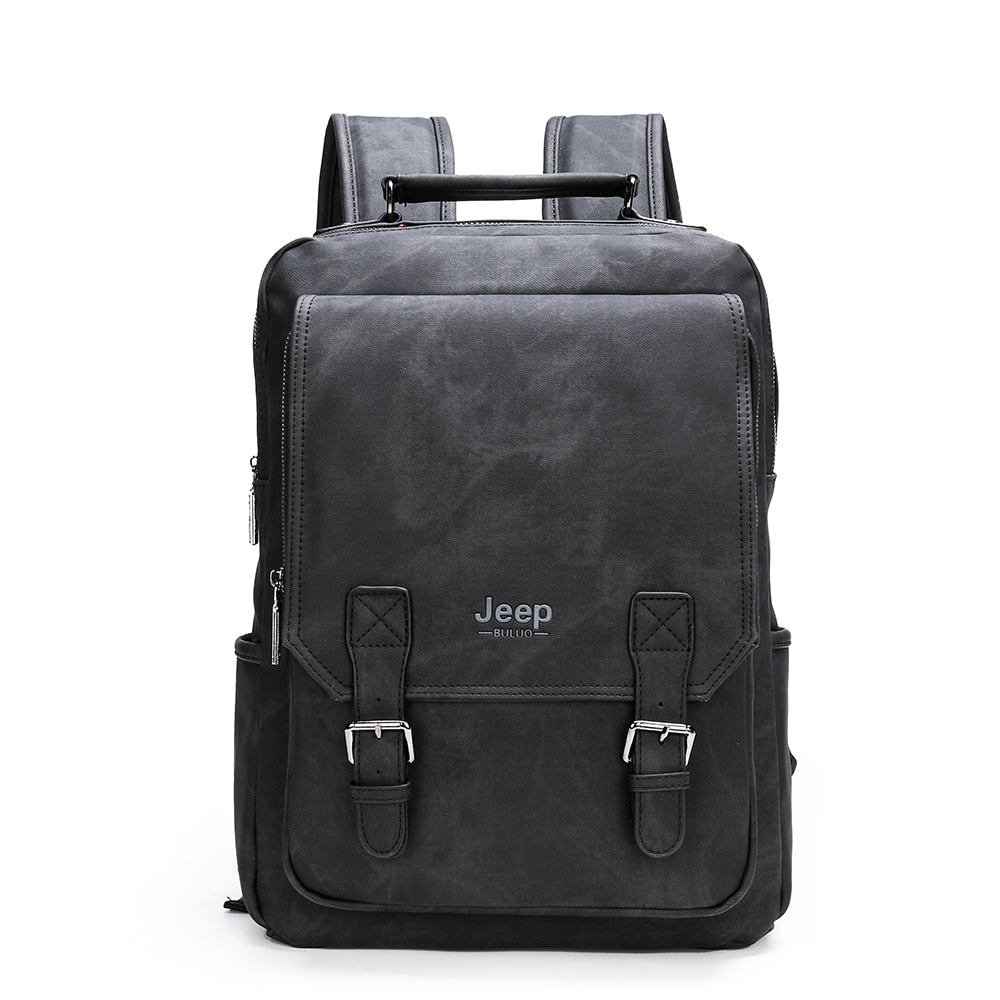 JEEP BULUO Leder Rucksack