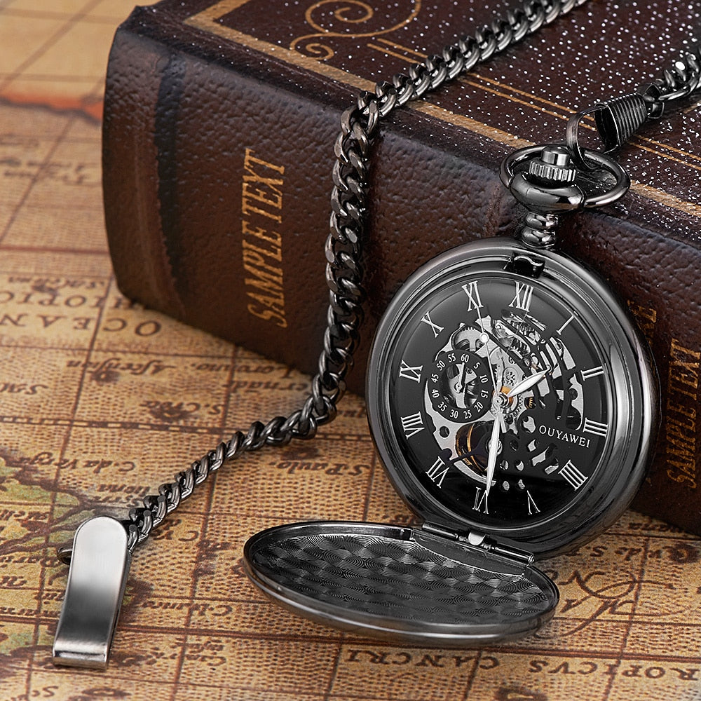 Skelett Automatik Taschenuhr