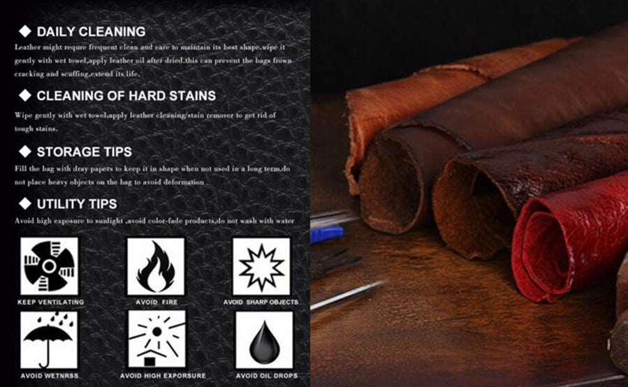 JEEP BULUO Herren Aktentasche aus hochwertigem Rindsspaltleder