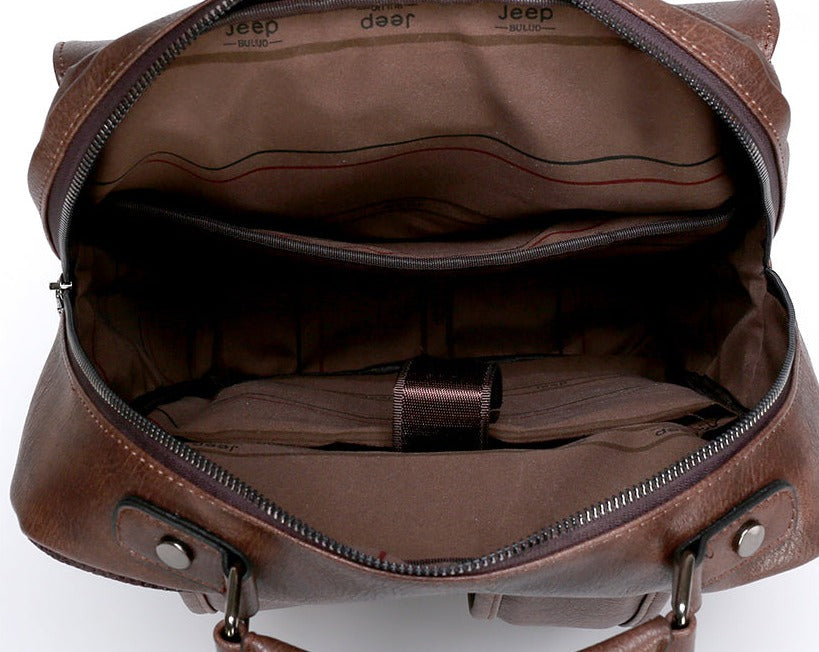 JEEP BULUO Leder Rucksack