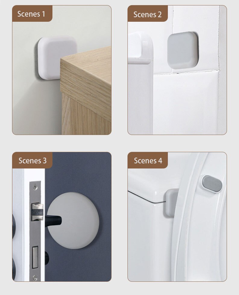 Silikon Türstopper, Wand-Schützer