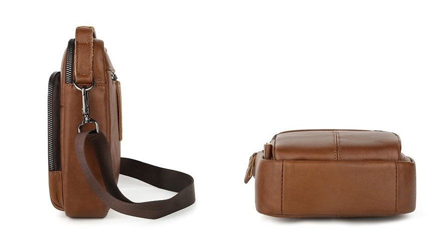 JOYIR Leder Herren Umhänge-Schultertasche