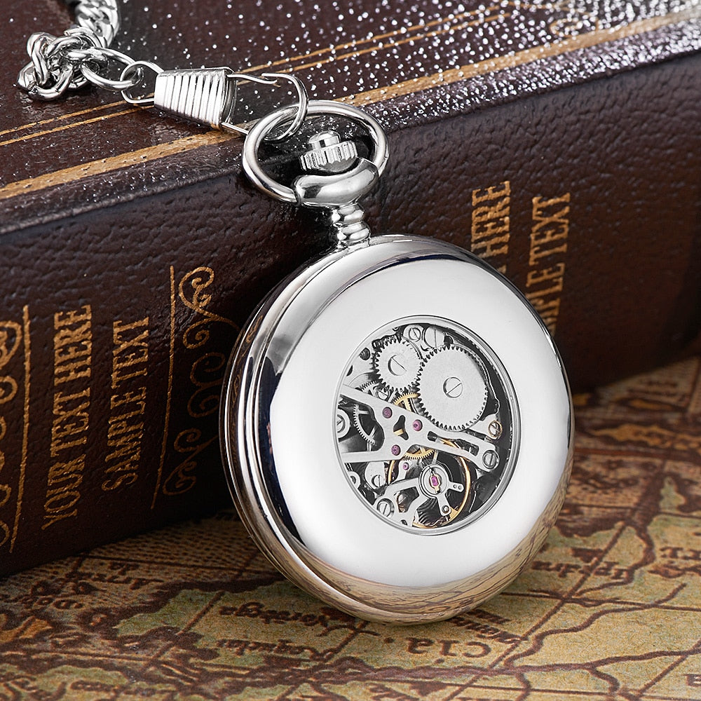 Skelett Automatik Taschenuhr