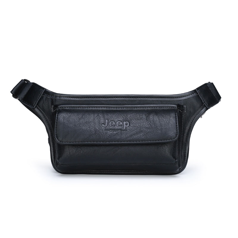 JEEP BULUO Herren Bauchtasche Spaltleder