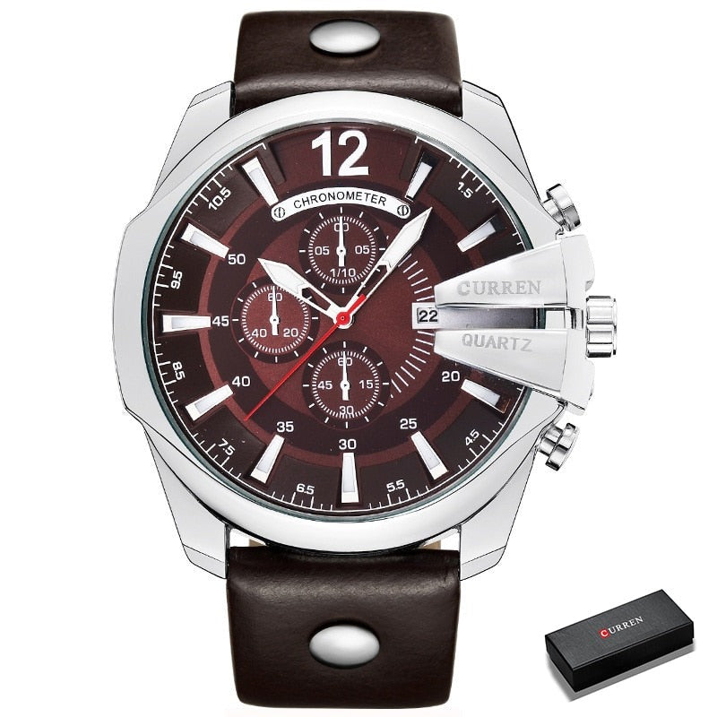 CURREN 8176 Herren Chronograph 3ATM