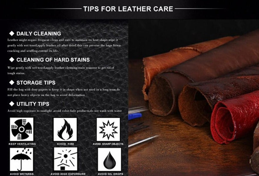 JEEP BULUO Leder Rucksack