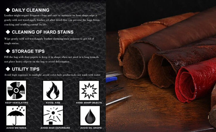 JEEP BULUO Herren Umhängetasche aus hochwertigem Spaltleder