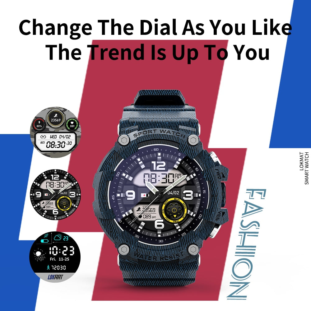 LOKMAT ATTACK 2 Sport Smart Watch Bluetooth 5ATM