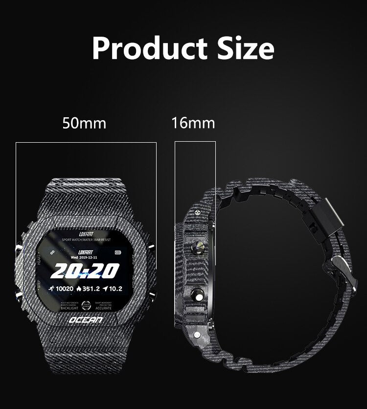 LOKMAT Ocean Sport Smartwatch Fitness Tracker