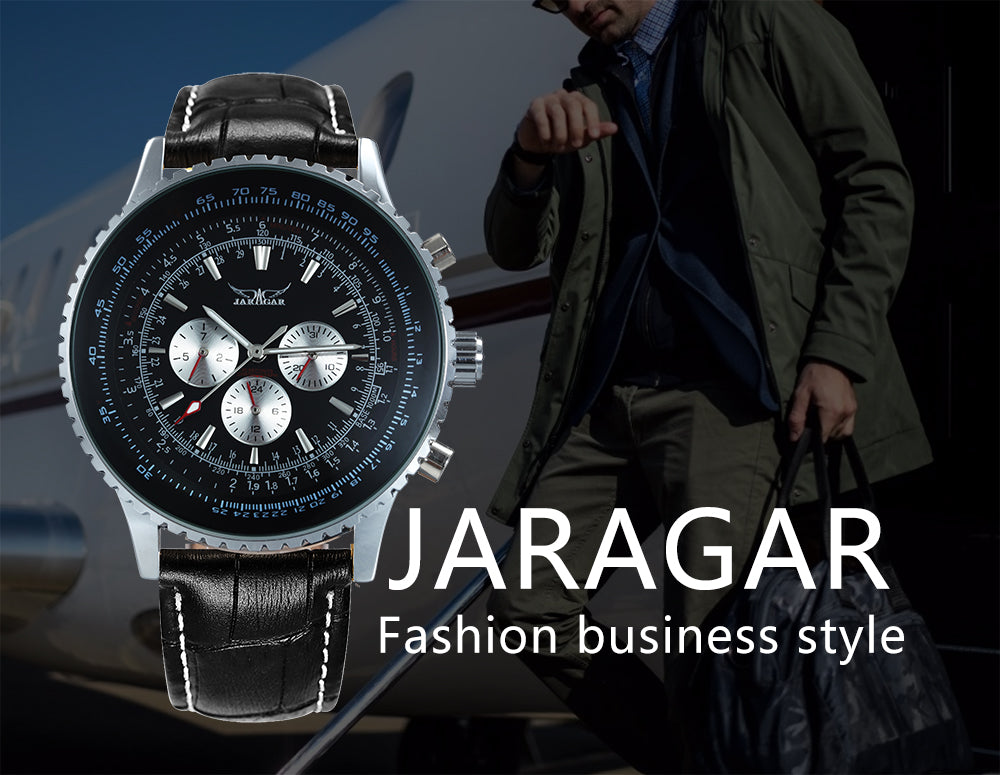 JARAGAR 039 Herren Automatik Chronograph