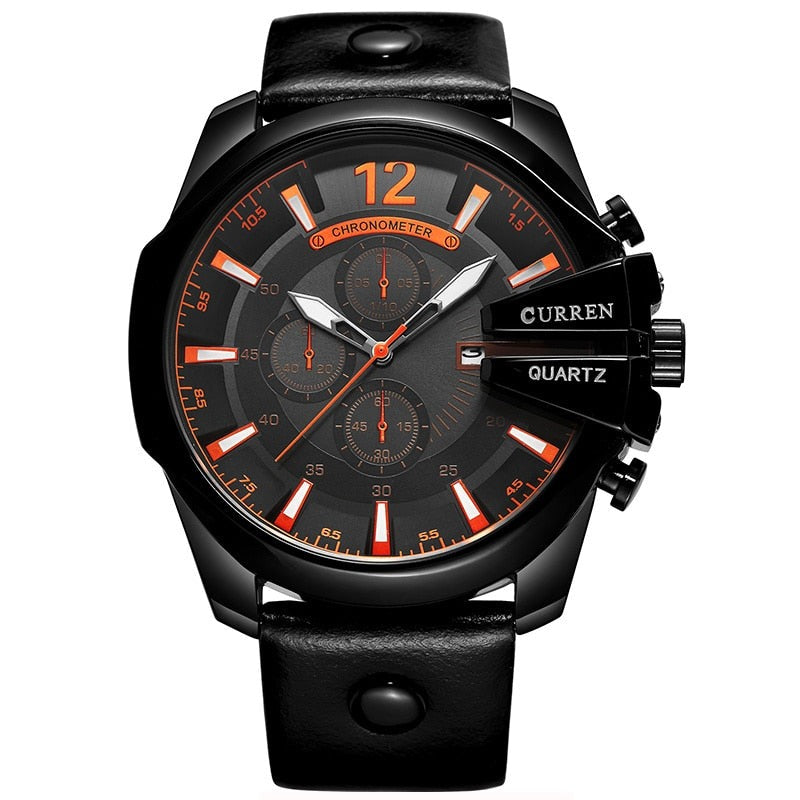 CURREN 8176 Herren Chronograph 3ATM