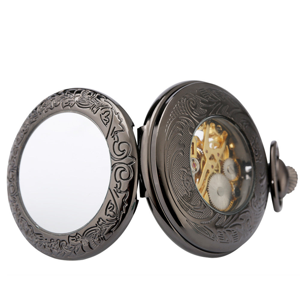 Skelett Automatik Taschenuhr