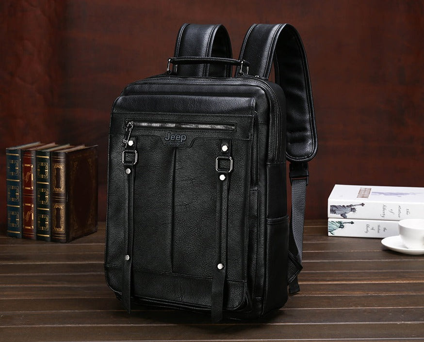 JEEP BULUO Leder Rucksack