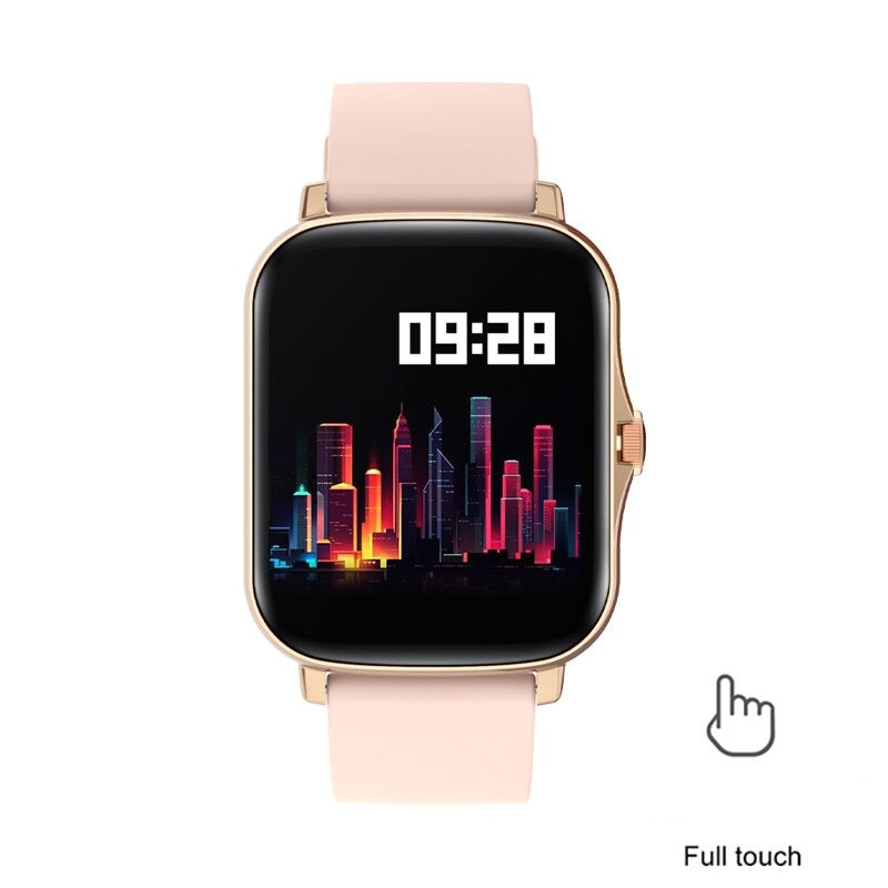 LIGE Damen Sport Smartwatch Android + IOS 3BAR Saphirglas
