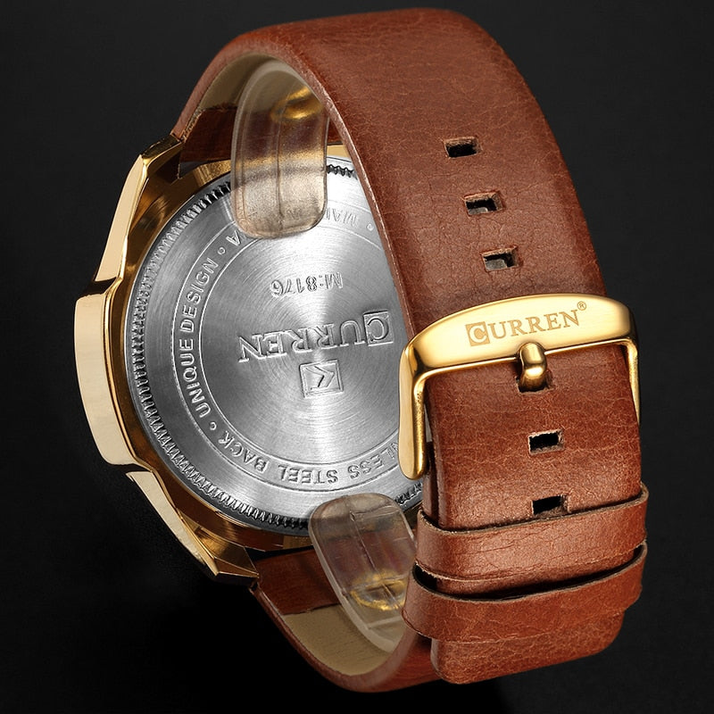 CURREN 8176 Herren Chronograph 3ATM