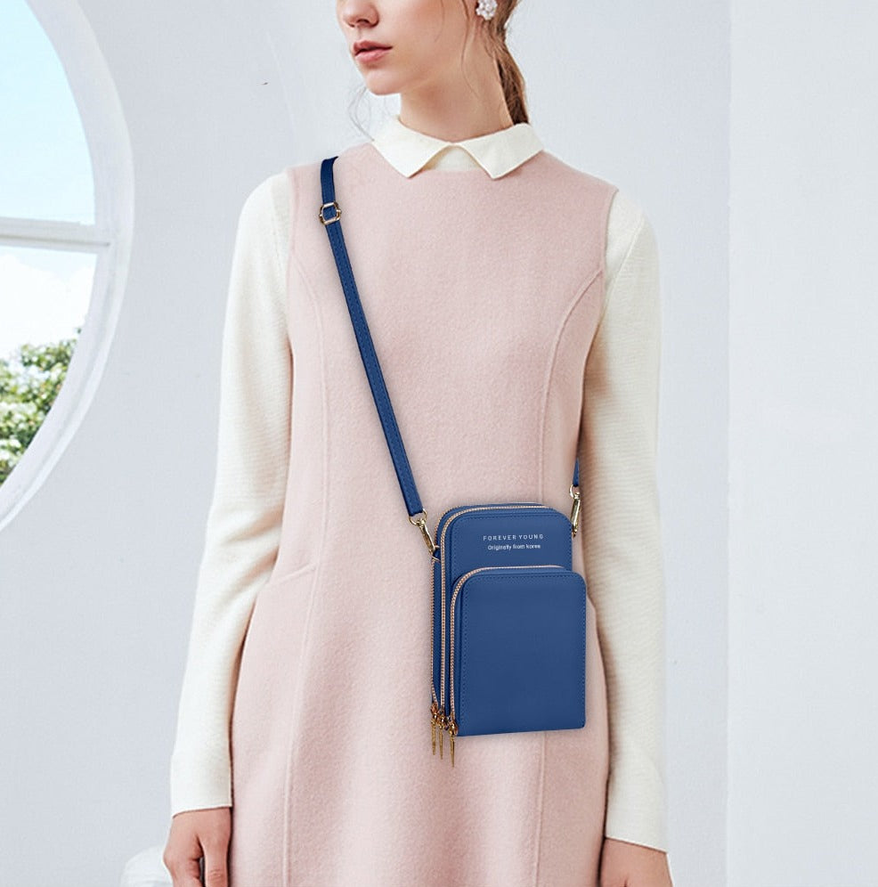 Buylor Damen Handy/Geldbeutel Umhängetasche