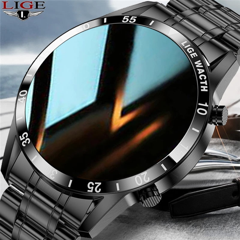LIGE Sport Smartwatch 3BAR Android + IOS