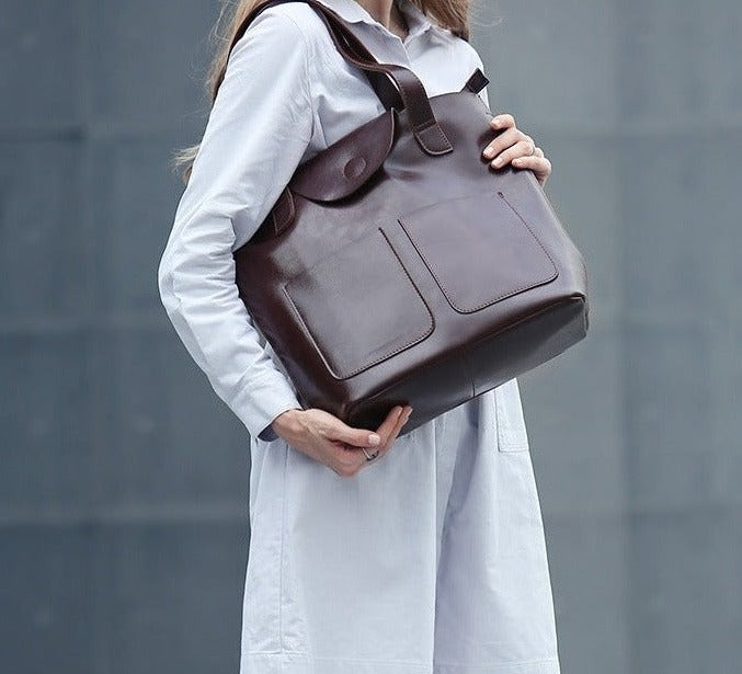 Damen Handtasche Rindsleder