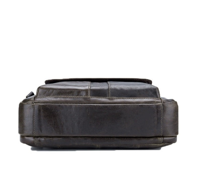 BULLCAPTAIN Desinger Aktentasche Umhängetasche Rindsleder