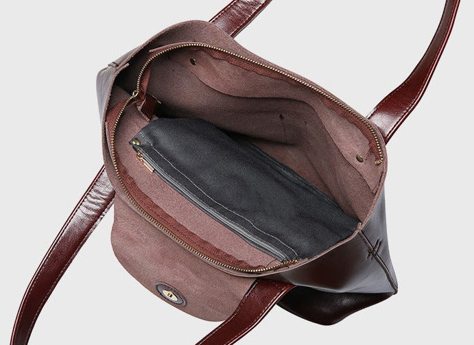 Damen Handtasche Rindsleder