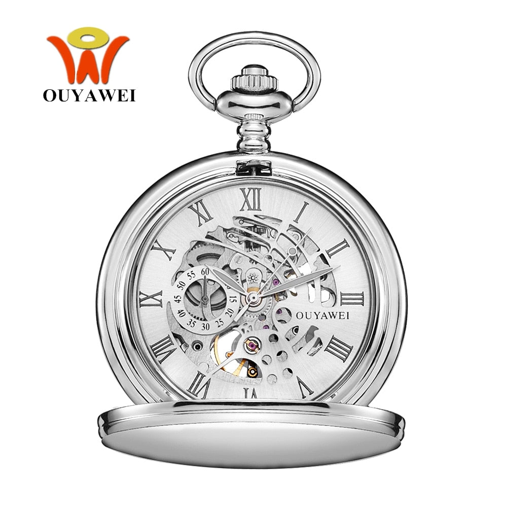 Skelett Automatik Taschenuhr