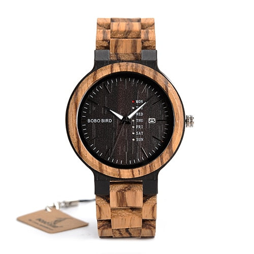 BOBO BIRD Holz Uhr Hardlex