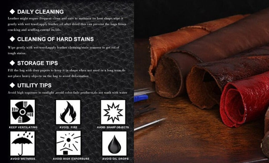 JEEP BULUO Herren Umhängetasche aus hochwertigem Spaltleder