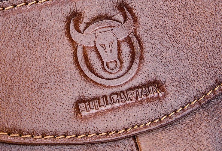 BULLCAPTAIN Aktentasche Rindsleder
