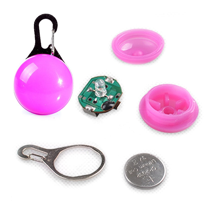 Leuchtender Hunde-Halsbandanhänger