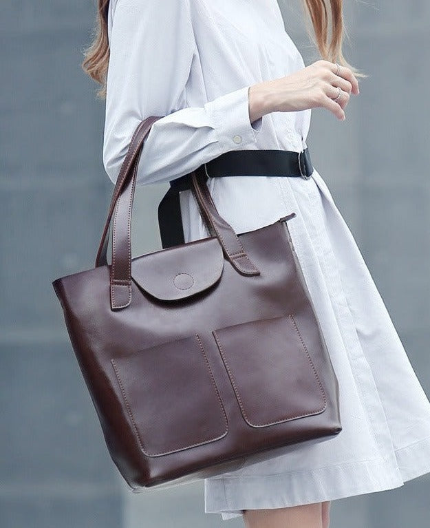 Damen Handtasche Rindsleder
