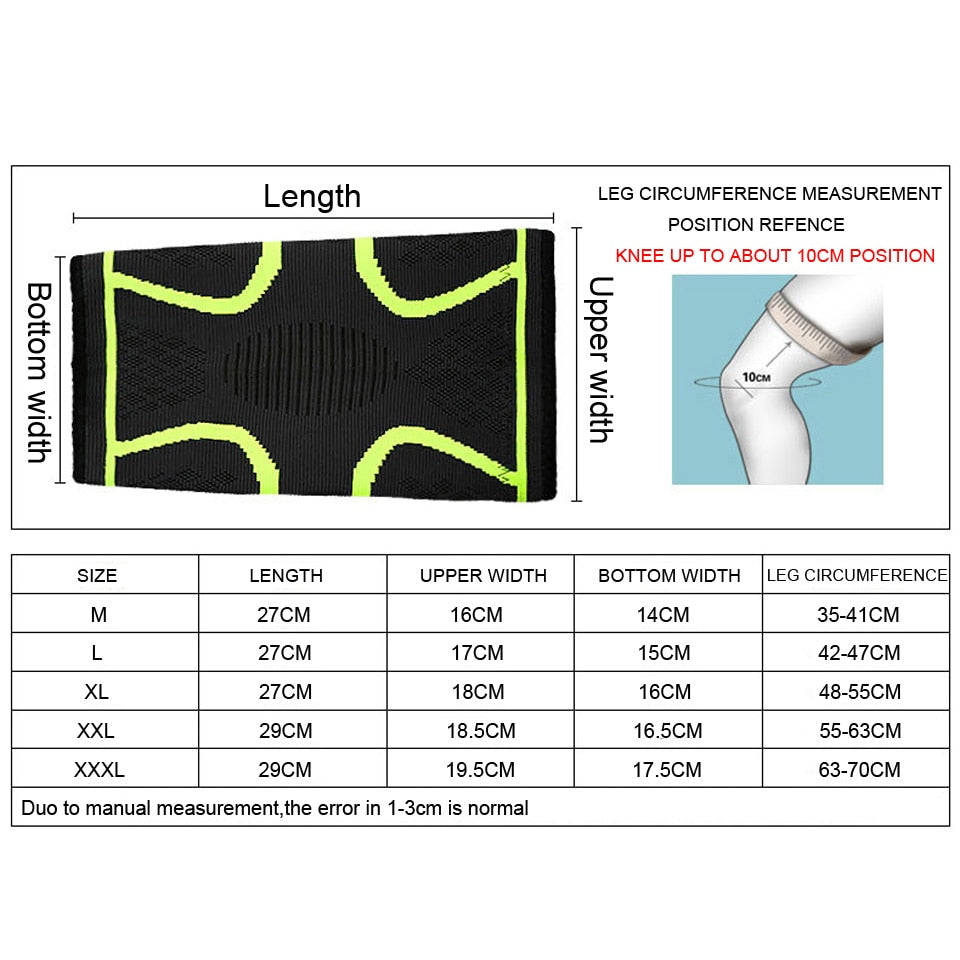 Elastische Sport Kniebandage