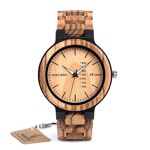 BOBO BIRD Holz Uhr Hardlex
