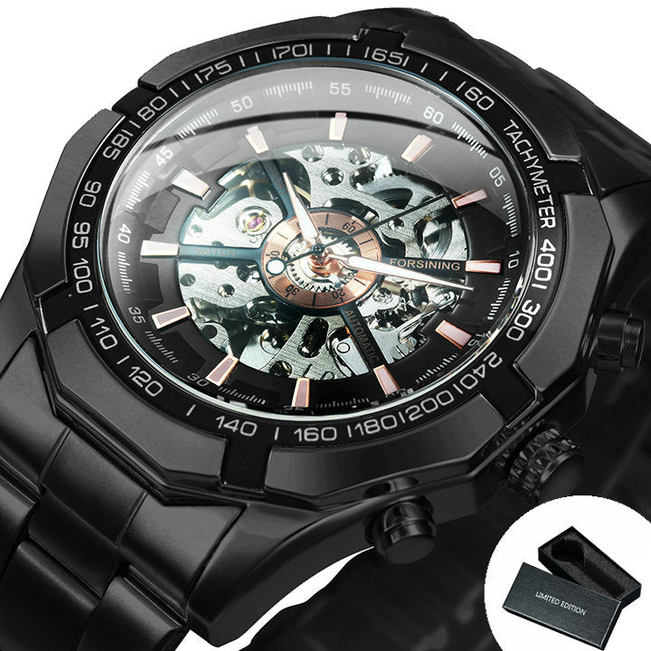 WINNER 188 Herren Automatik Skelettuhr Hardlex 3ATM