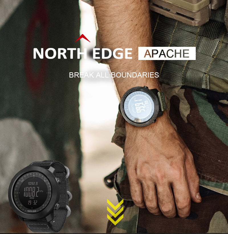 NORTH EDGE Apache 3 Militäruhr