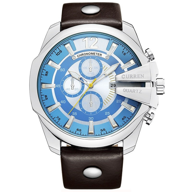 CURREN 8176 Herren Chronograph 3ATM