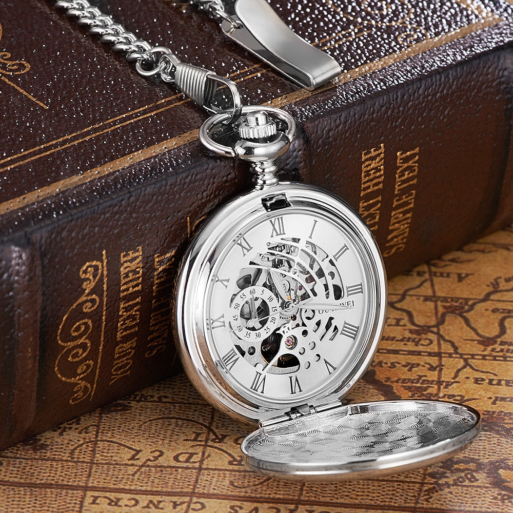 Skelett Automatik Taschenuhr