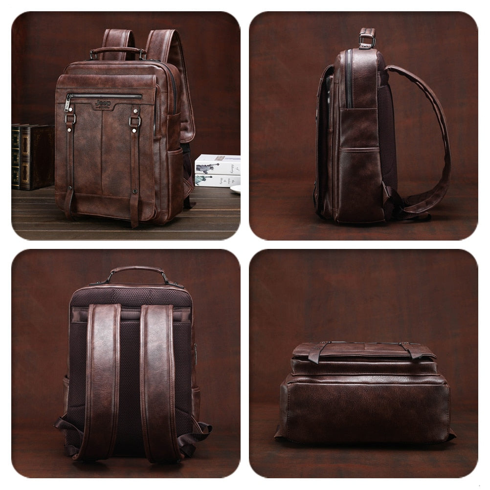 JEEP BULUO Leder Rucksack