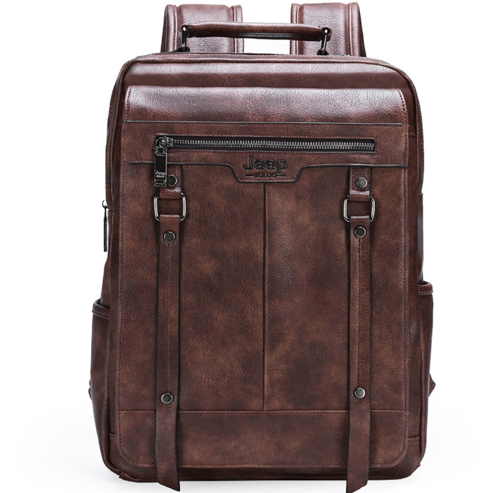 JEEP BULUO Leder Rucksack