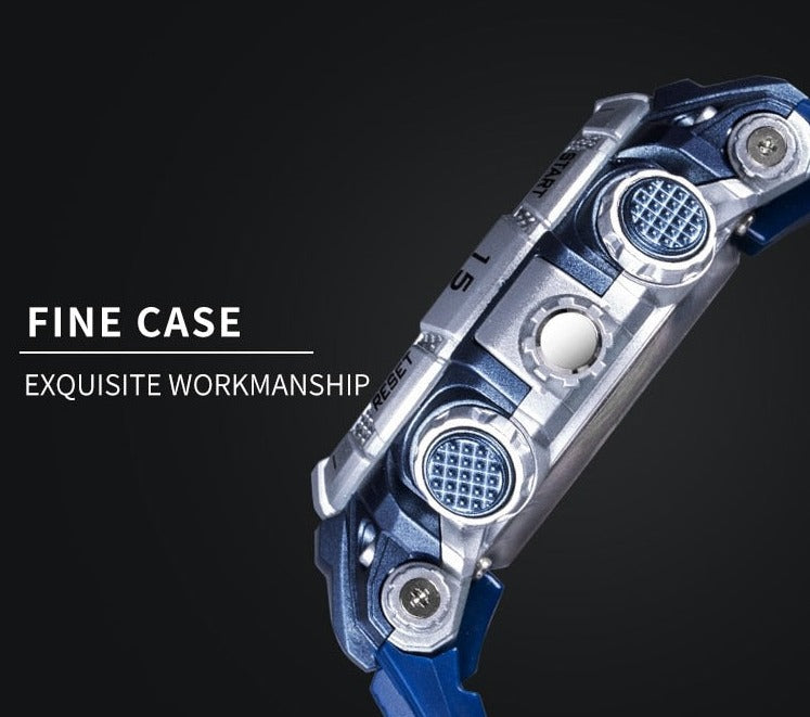 SMAEL SL-1921 Herren Sport-Chronograph 5ATM Dualanzeige