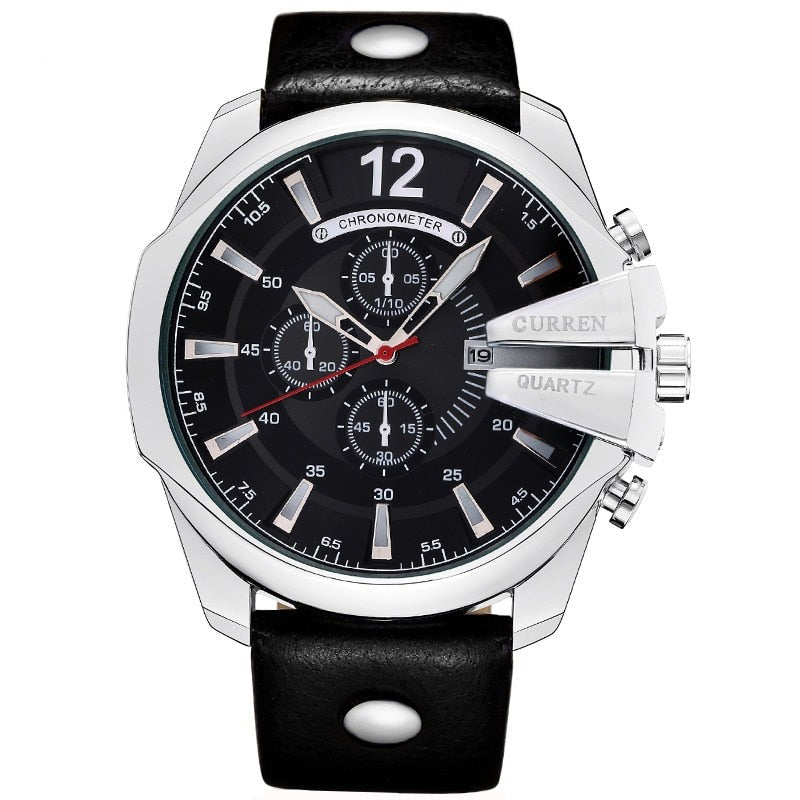 CURREN 8176 Herren Chronograph 3ATM