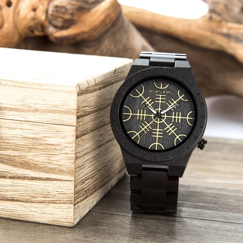 BOBO BIRD Holz Herrenuhr 3ATM