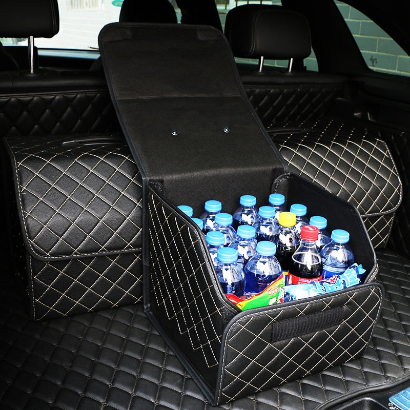 Zusammenklappbarer Auto Kofferraum Aufbewahrungsbox Organizer