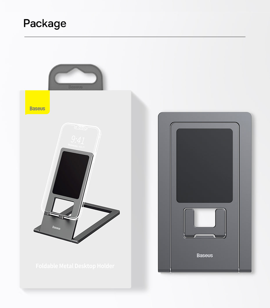 Baseus Faltbarer Metall Tablet & Handy Halter iPhone 14 iPad Pro