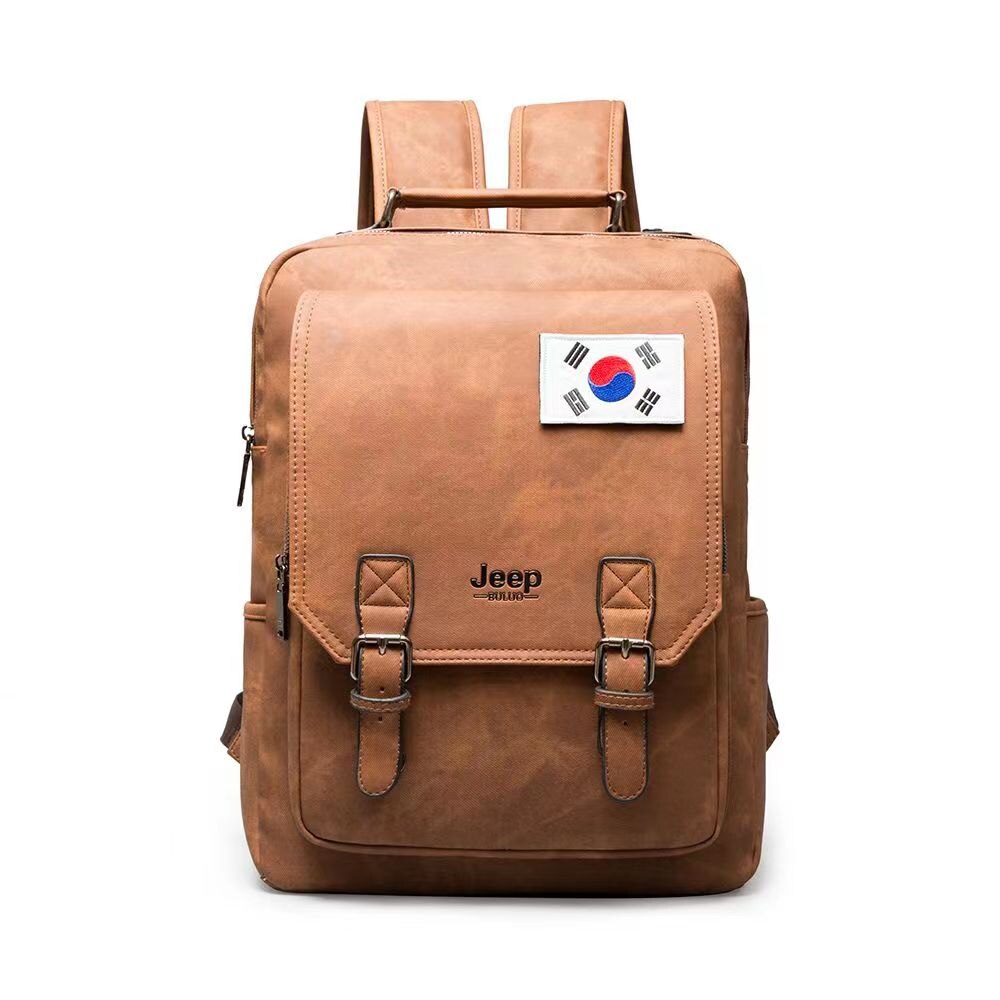 JEEP BULUO Leder Rucksack