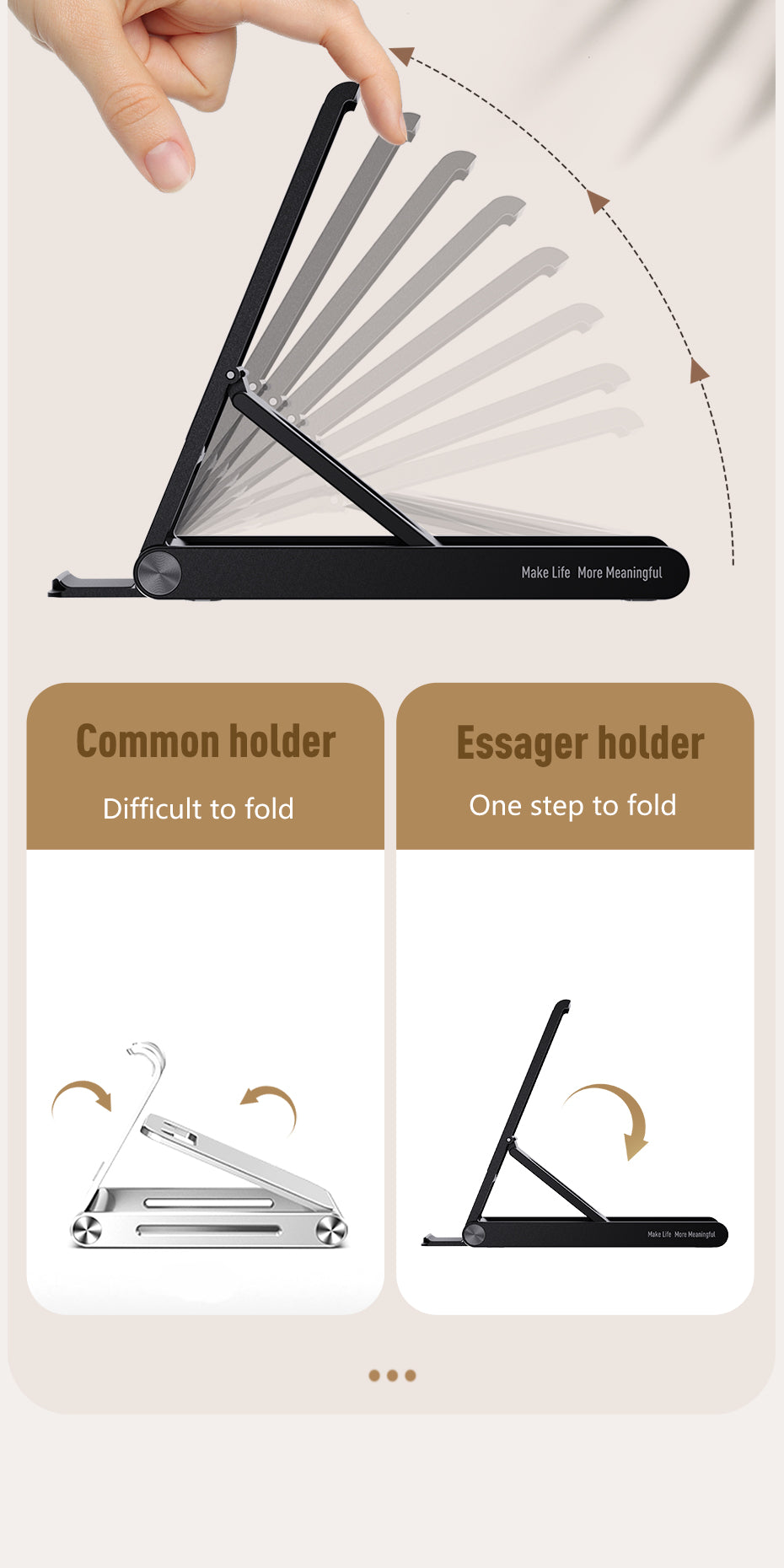 Essager Faltbarer Handy & Tablet Ständer