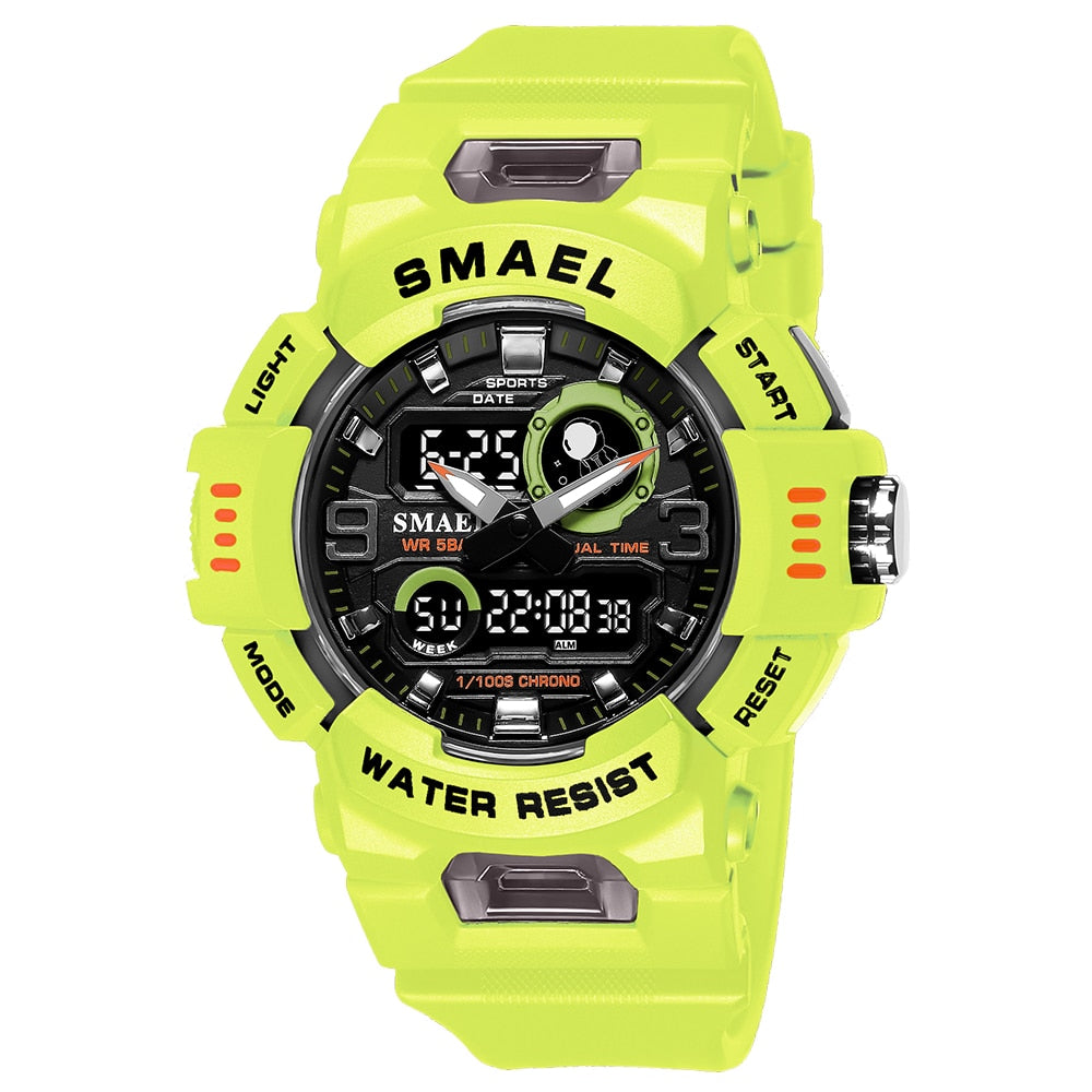 SMAEL SL-8063 Herren Sport-Uhr 5ATM Dualanzeige