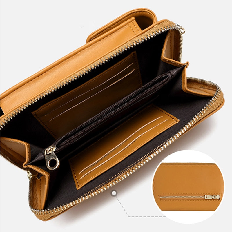 Buylor Damen Handy/Geldbeutel Umhängetasche