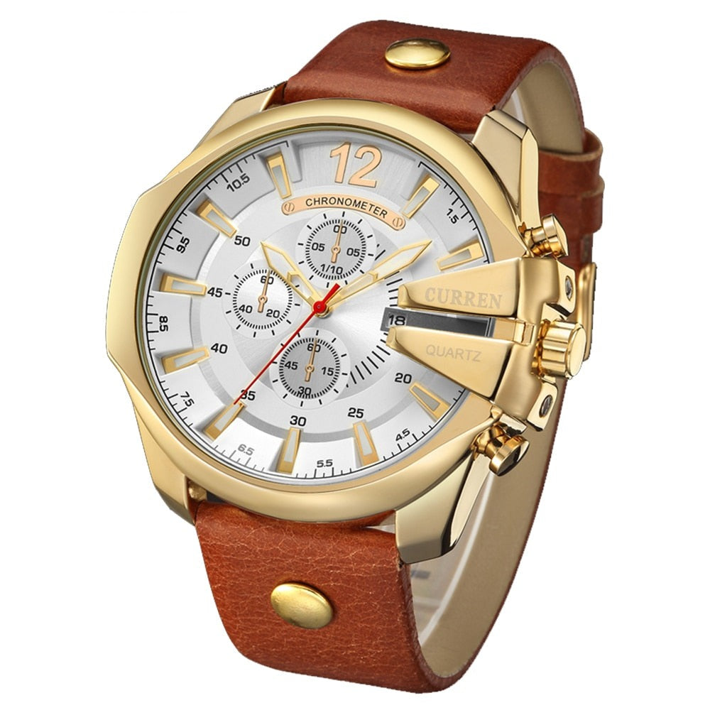 CURREN 8176 Herren Chronograph 3ATM